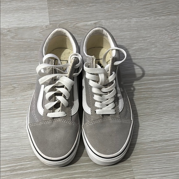 Vans Other - Classic Gray and White Lace-Up Vans